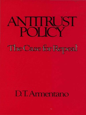 cover image of Antitrust Policy